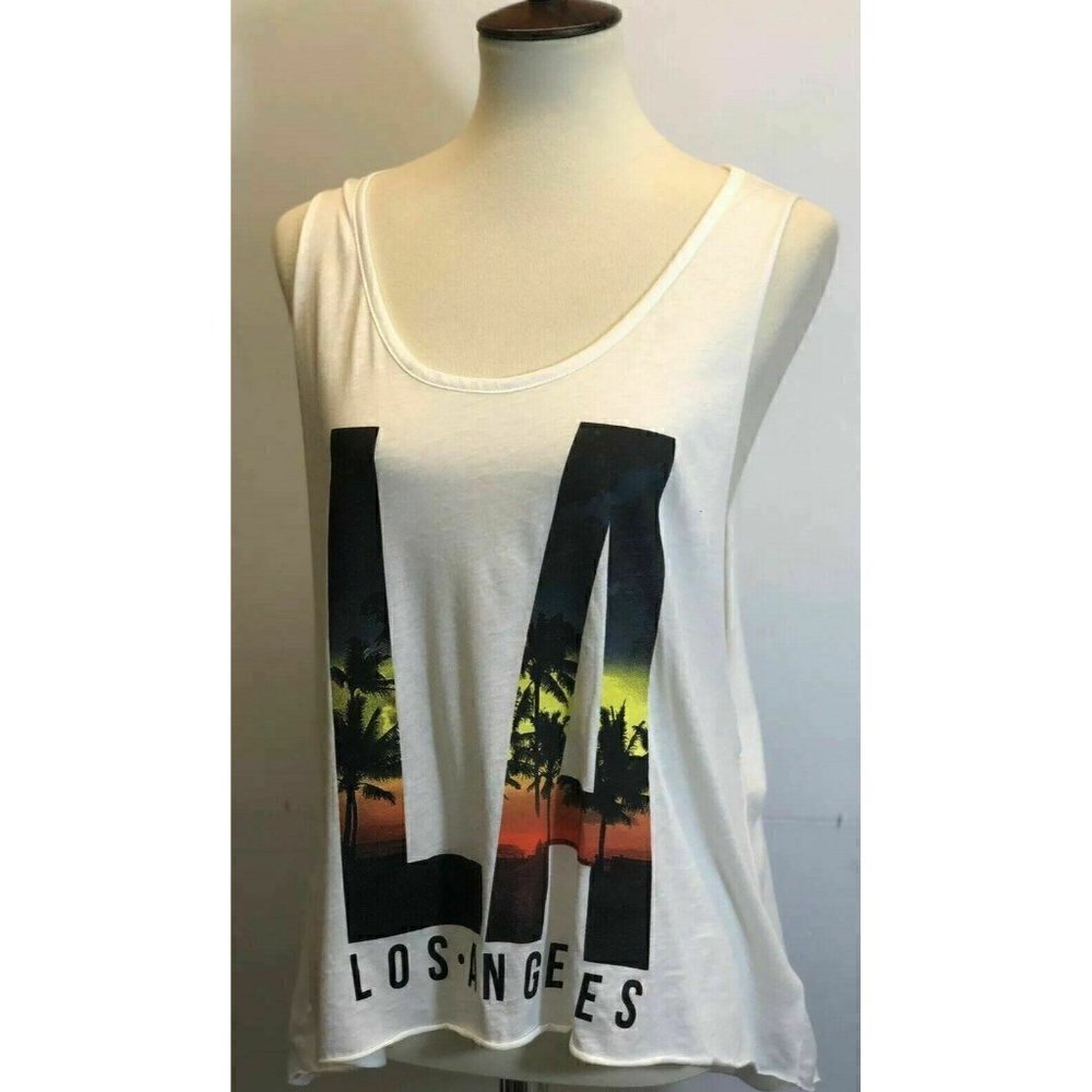 Swell Women's LA Lights Muscle Tank Size L - Picture 5 of 7